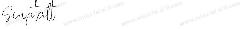 Scriptalt字体转换