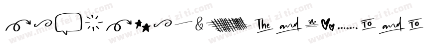 GSAWGKSymbolsPhilips字体转换