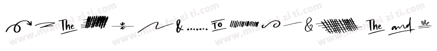GeographicSymbols字体转换
