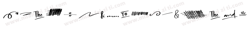 GeographicSymbols字体转换