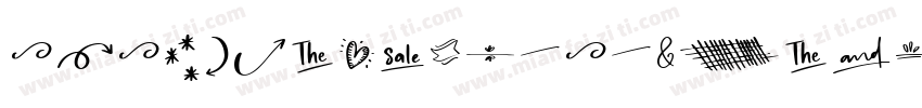 SGSRBCountrySymbols字体转换