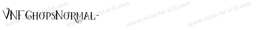 VNFChopsNormal字体转换