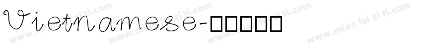 Vietnamese字体转换