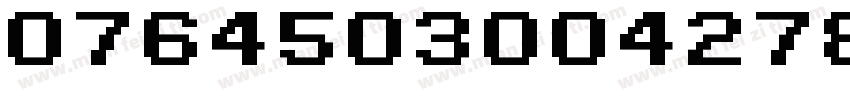 0764503004278字体转换