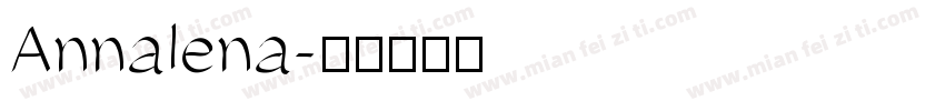 Annalena字体转换