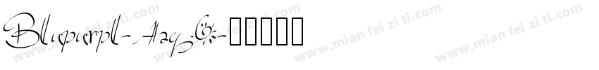 Blupurpl-Aaq6字体转换