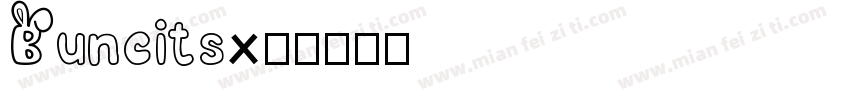 Buncits字体转换