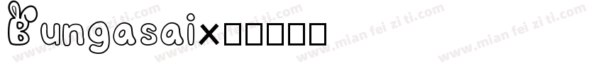 Bungasai字体转换
