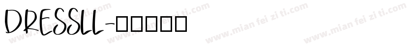 DRESSLL字体转换