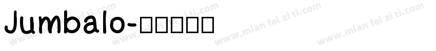 Jumbalo字体转换