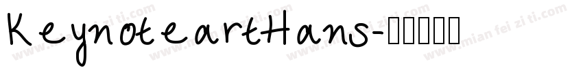 KeynoteartHans字体转换