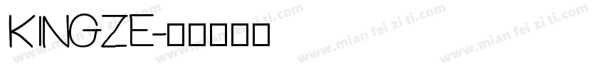 KINGZE字体转换