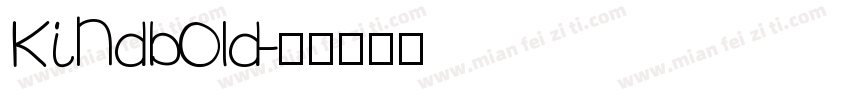 Kindbold字体转换