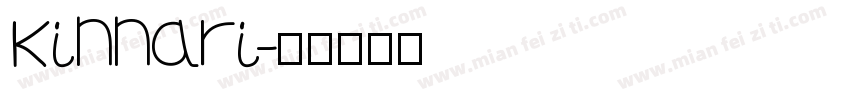 Kinnari字体转换