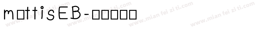 mαttisEB字体转换