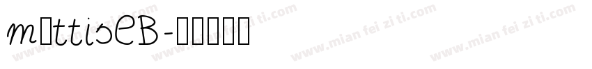 mαttisEB字体转换