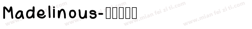Madelinous字体转换