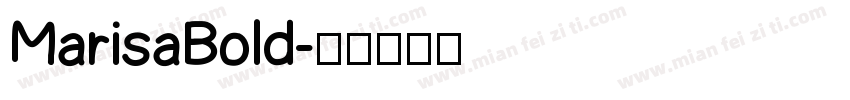 MarisaBold字体转换
