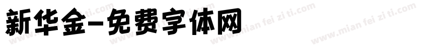 新华金字体转换