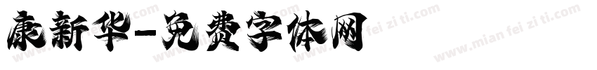 康新华字体转换