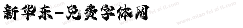 新华东字体转换