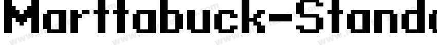 Marttabuck-Standard字体转换