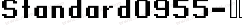 Standard0955字体转换
