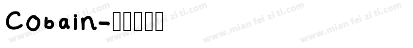 Cobain字体转换
