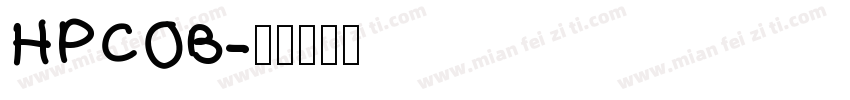 HPCOB字体转换