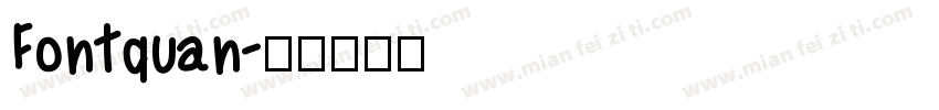 Fontquan字体转换