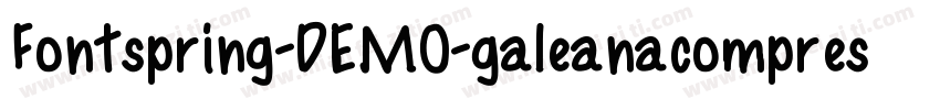 Fontspring-DEMO-galeanacompressed字体转换
