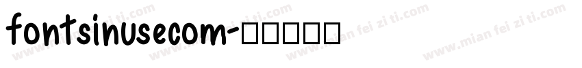 fontsinusecom字体转换