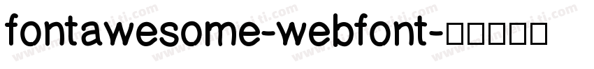 fontawesome-webfont字体转换