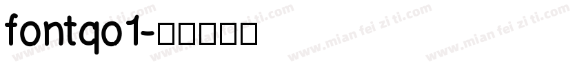 fontqo1字体转换