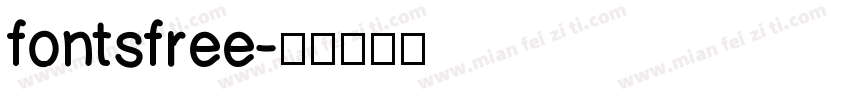 fontsfree字体转换