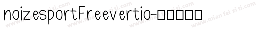noizesportFreevertio字体转换