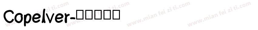 Copelver字体转换