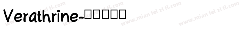 Verathrine字体转换