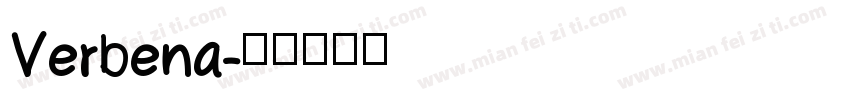 Verbena字体转换