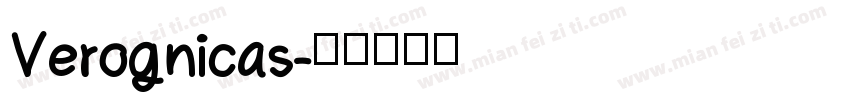 Verognicas字体转换