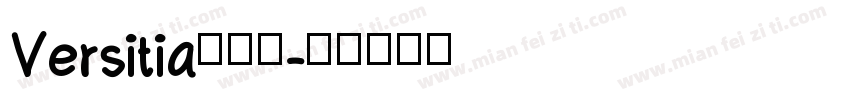 Versitia转换器字体转换