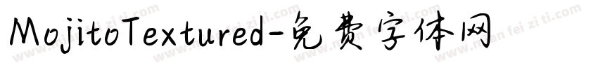 MojitoTextured字体转换