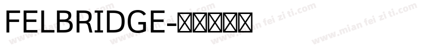 FELBRIDGE字体转换