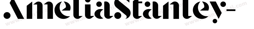 AmeliaStanley字体转换