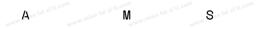 0Arame-Mono-Stencil字体转换