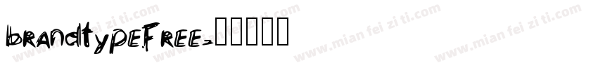 brandtypefree字体转换