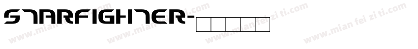 Starfighter字体转换
