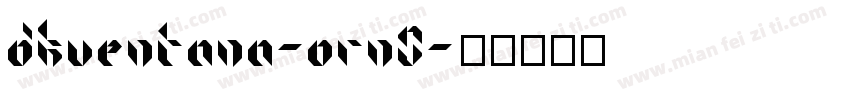 Dkventana-oRn0字体转换