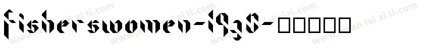 FishersWomen-l9z0字体转换