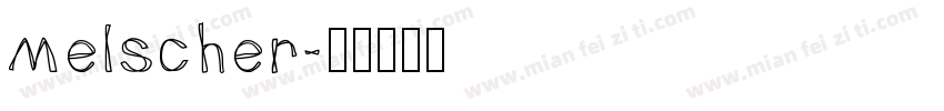 melscher字体转换